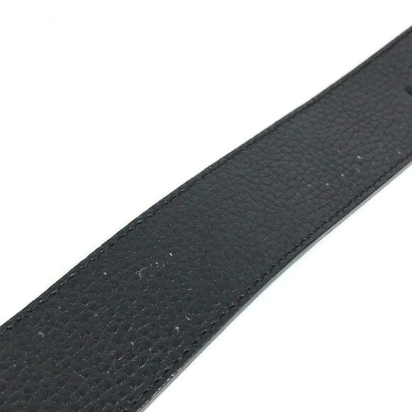 GUCCI 450000 Double G GG logo Belt buckle for bottoms belt Leather Black/blue main image 12